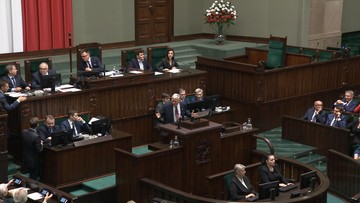 Marek Suski kontra Szymon Hołownia. Poseł mówił mimo wyłączonego mikrofonu
