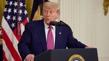 "To było znakomite". Donald Trump o ataku Izraela na Iran