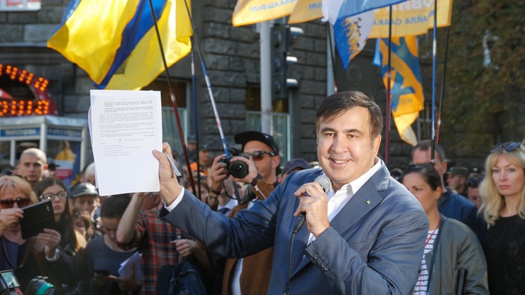 Saakaszwili żąda dokumentów ws. pozbawienia go obywatelstwa