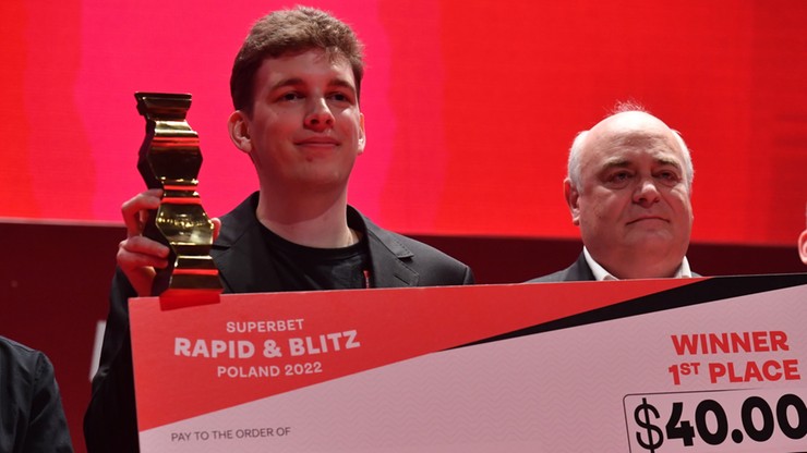 Jan-Krzysztof Duda wygrał turniej Superbet Rapid & Blitz Poland
