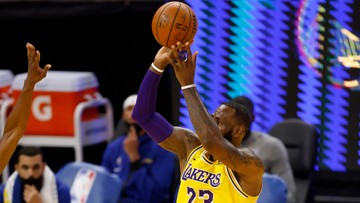 NBA: Kontuzja LeBrona Jamesa i porażka Lakers
