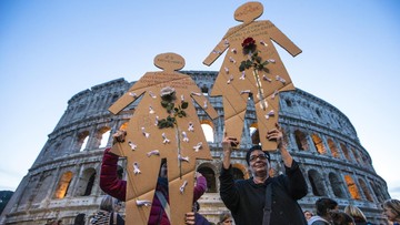 200 tys. osób manifestowało w Rzymie przeciwko przemocy wobec kobiet