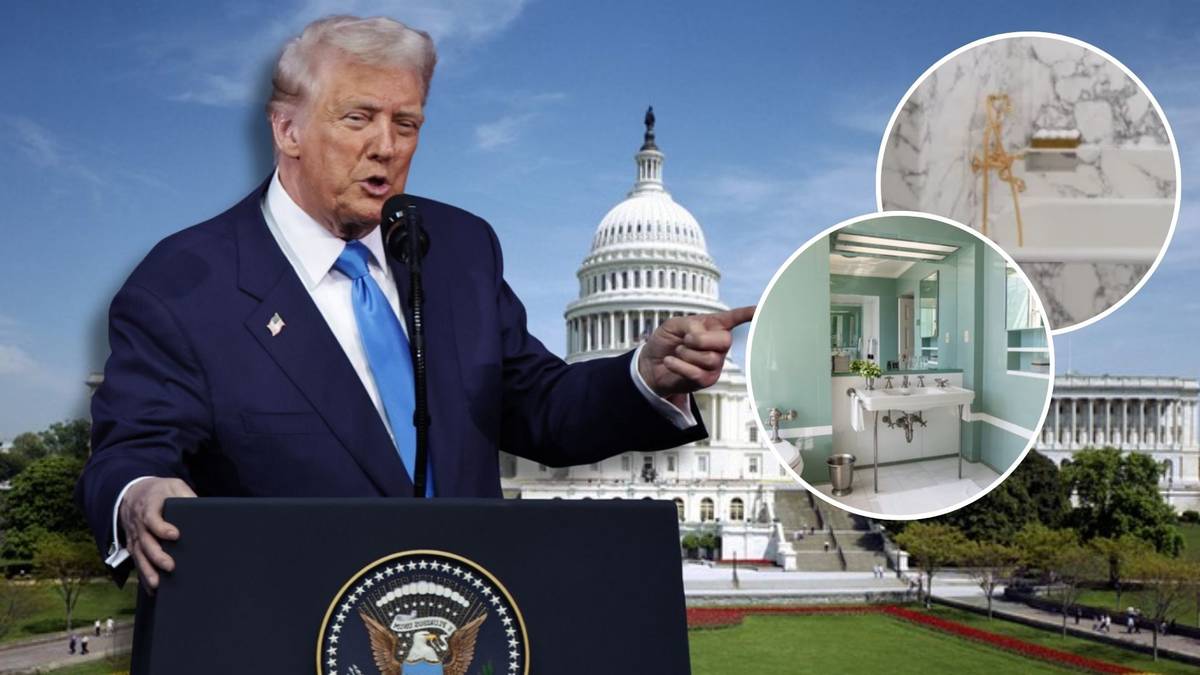 Donald Trump zrobił remont w Białym Domu. Pokazał zdjęcia "przed i po"