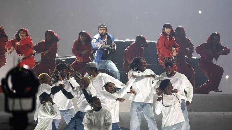 Kendrick Lamar wystąpił podczas Halftime Show