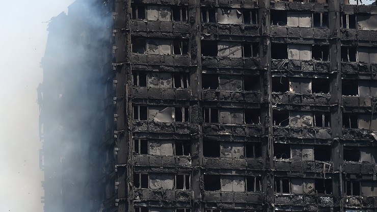 MSZ: polska rodzina poszkodowana w pożarze londyńskiego wieżowca