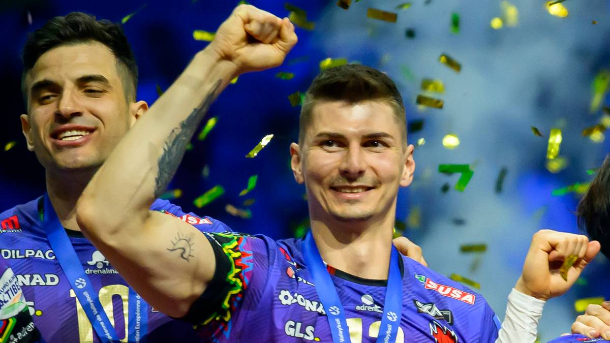 Krótka, ale owocna przygoda. Zwycięzca Ligi Mistrzów pożegnał polskiego siatkarza