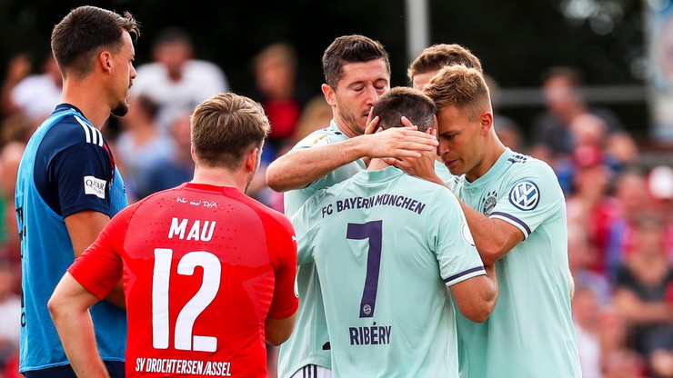 Puchar Niemiec: Lewandowski uratował Bayern przed dogrywką z czwartoligowcem