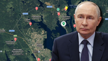 Nowe konstrukcje przy twierdzy Putina. Wszystko pokazali na mapach