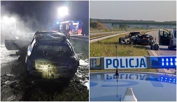 Wjechał na autostradę pod prąd. Tragiczny wypadek na A1