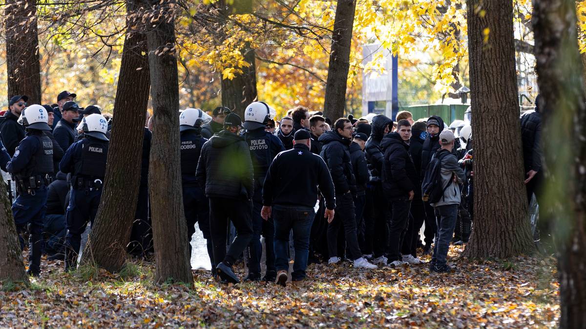 Gorąco na derbach Krakowa. Konieczna była interwencja policji