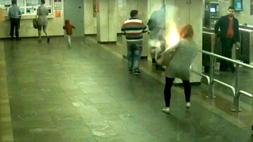 Wybuch w metrze. Eksplodował e-papieros w plecaku pasażerki 