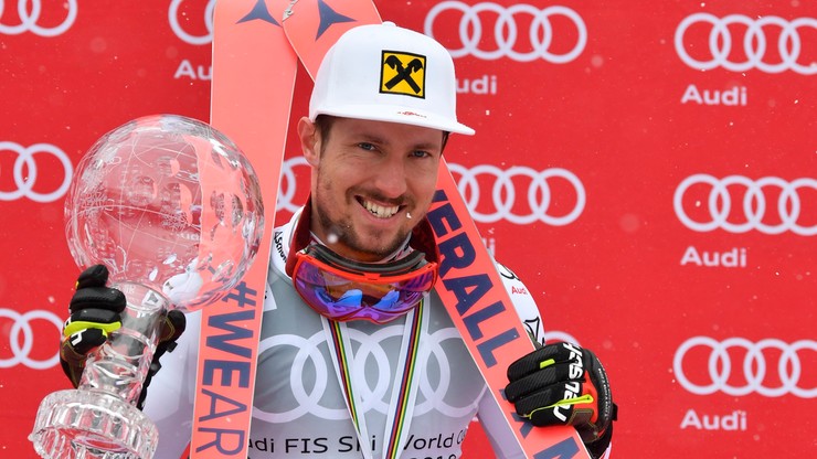 Austriak Hirscher po raz czwarty alpejczykiem roku według dziennikarzy