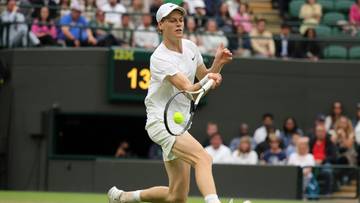 Jannik Sinner w ćwierćfinale Wimbledonu