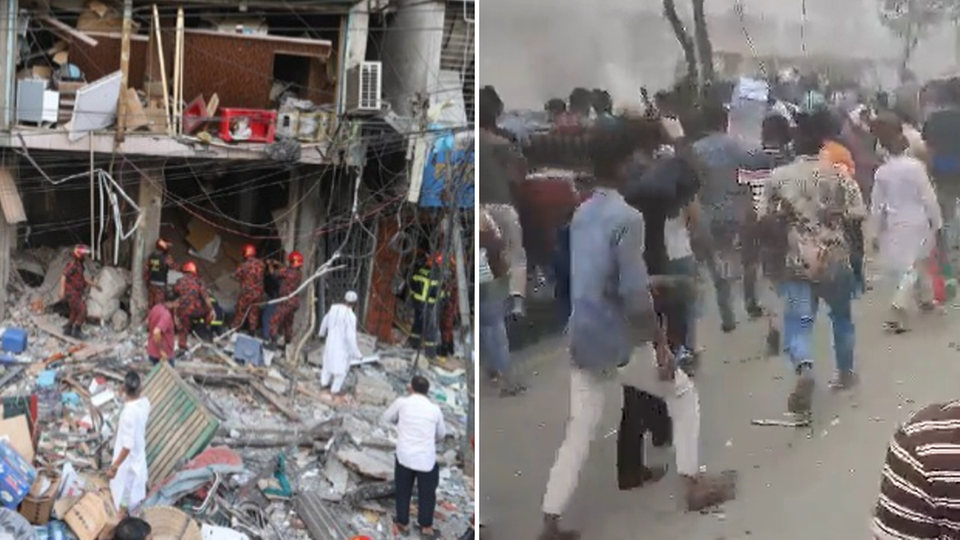 Bangladesz: Eksplozja w dzielnicy handlowej. Wielu zabitych i rannych