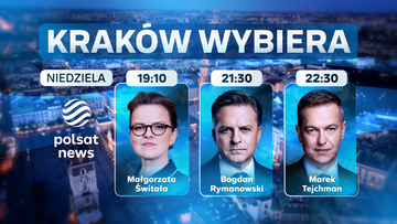 Dwa exit polle, komentarze czołowych dziennikarzy Polsat News. Wielki finał bitwy o Kraków