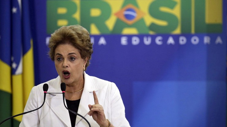 Koalicyjny partner D. Rousseff chce jej odsunięcia od władzy
