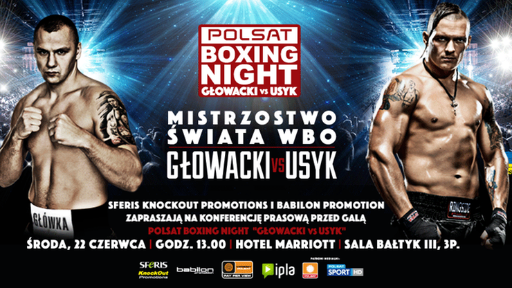 Polsat Boxing Night: Głowacki vs Usyk. Konferencja prasowa już w środę!