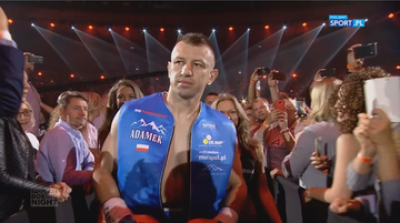 Polsat Boxing Night: Efektowne wyjście Adamka (WIDEO)
