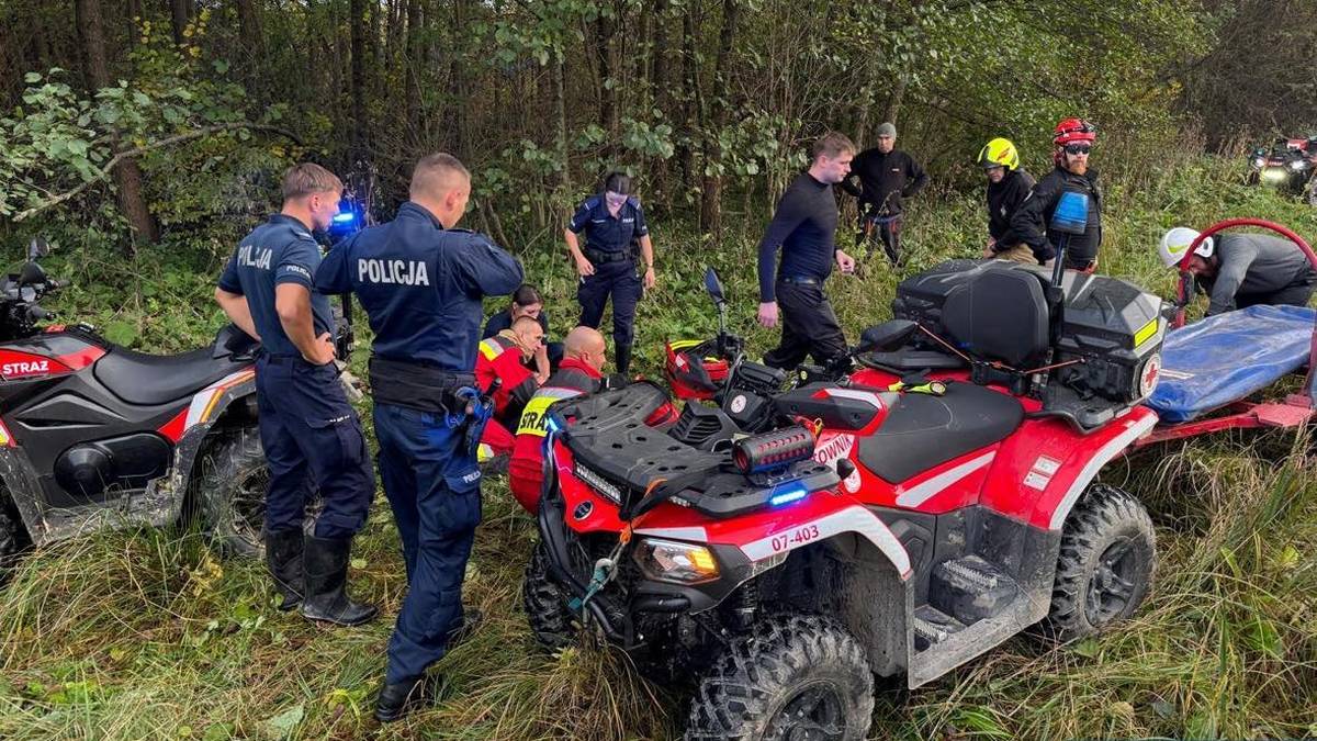 Seniorka zgubiła się podczas grzybobrania. Spędziła w lesie kilka dni