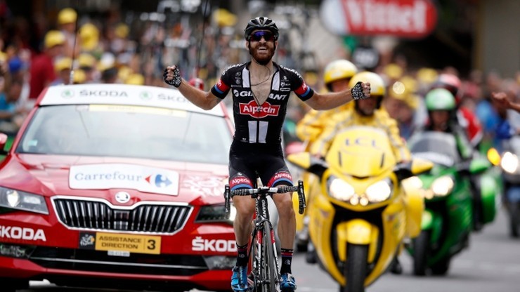 Vuelta Ciclista: Geschke ze złamanym łokciem na pierwszym etapie