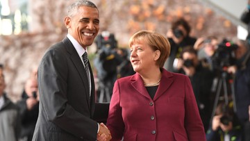 Obama spotkał się z Merkel i przywódcami czterech innych krajów UE