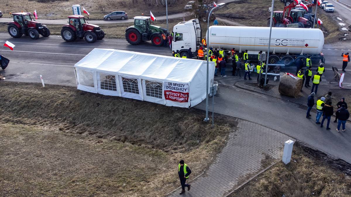 Protest rolników w Dorohusku. Ma być dwa tysiące osób