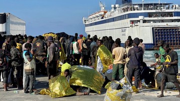Najazd migrantów na włoską wyspę. Doszło do tragedii