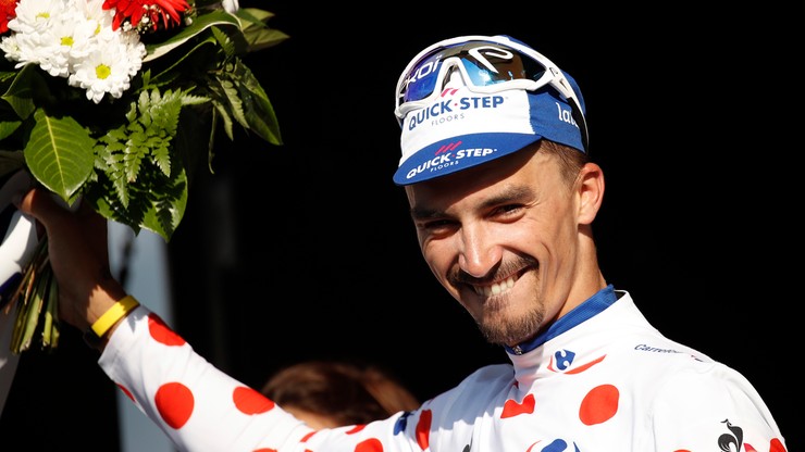 Tour de France: Alaphilippe wygrał 10. etap, Van Avermaet powiększa przewagę