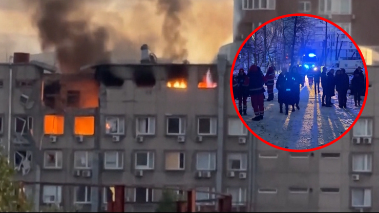 Atak rakietowy na Kijów. Eksplozje w centrum miasta