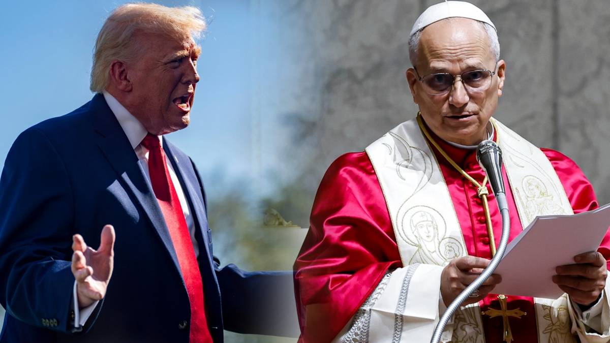 Trump skrytykował papieża Leona XIV. "Powinien wziąć się w garść"