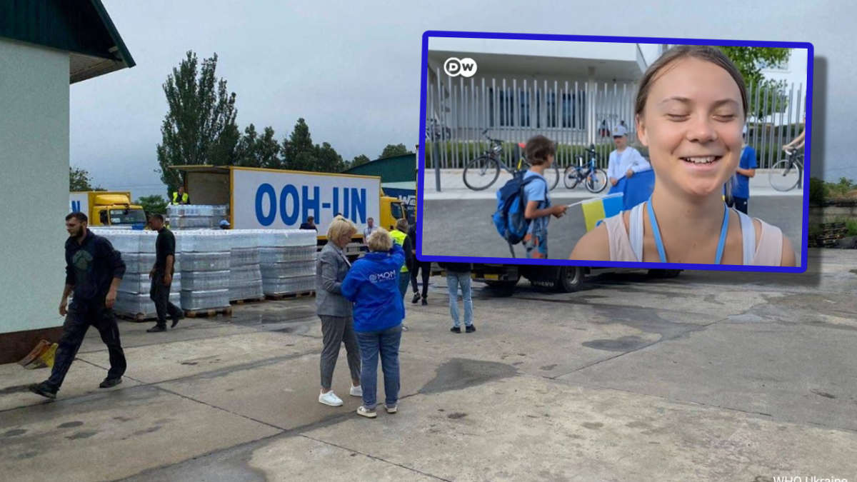 Katastrofa ekologiczna w Ukrainie. Greta Thunberg wyśmiała działania ONZ