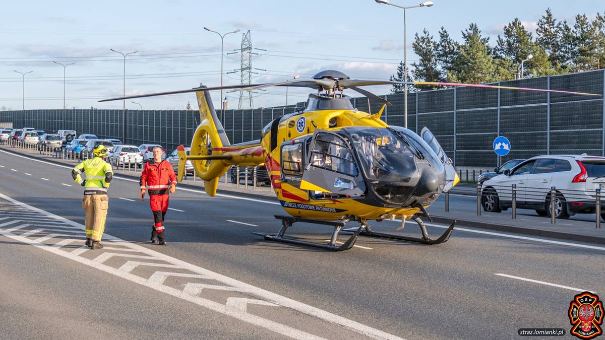 Tragiczny wypadek w Łomiankach. Zmarła trzecia osoba
