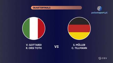Gottardi/Orsi Toth - Mueller/Tillmann. Skrót meczu