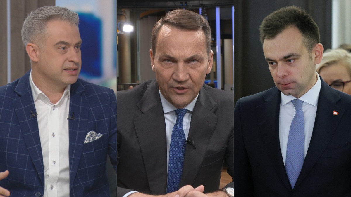 R. Sikorski, K. Gawkowski, A. Domański. D. Tusk zdradził kilka nazwisk nowego rządu