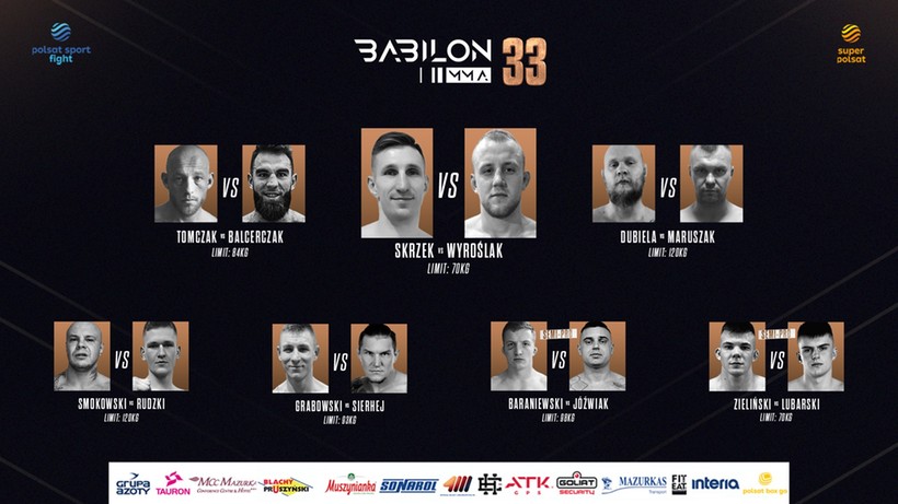 Babilon MMA 33: Ceremonia ważenia. Transmisja TV oraz stream online