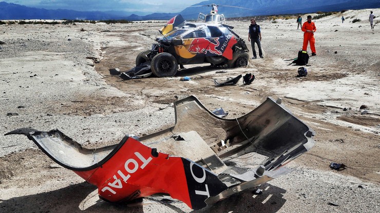 Rajd Dakar: Loeb ósmy z dużą stratą, Przygoński 15. po ósmym etapie