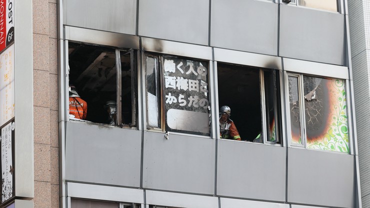 Japonia. W pożarze budynku w Osace najprawdopodobniej zginęło 27 osób