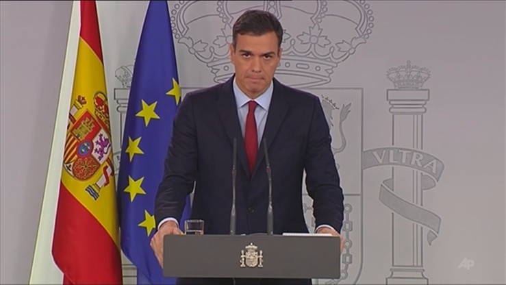 "Europa i Zjednoczone Królestwo zaakceptowały żądania Hiszpanii". Premier Sanchez za Brexitem