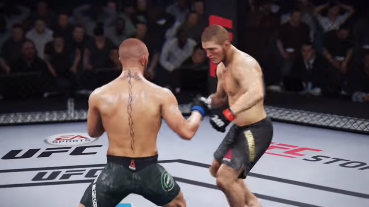 UFC 229: Symulacja walki Khabib vs McGregor. Kto wygrał?