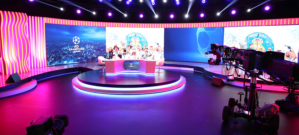 Polsat uruchamia nowe studio sportowe na potrzeby Ligi Mistrzów i Ligi Europy UEFA