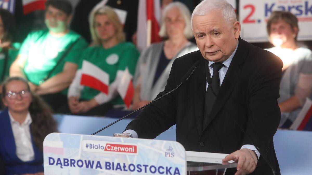 Wybory do Parlamentu Europejskiego. J. Kaczyński o "napadzie na Polskę"