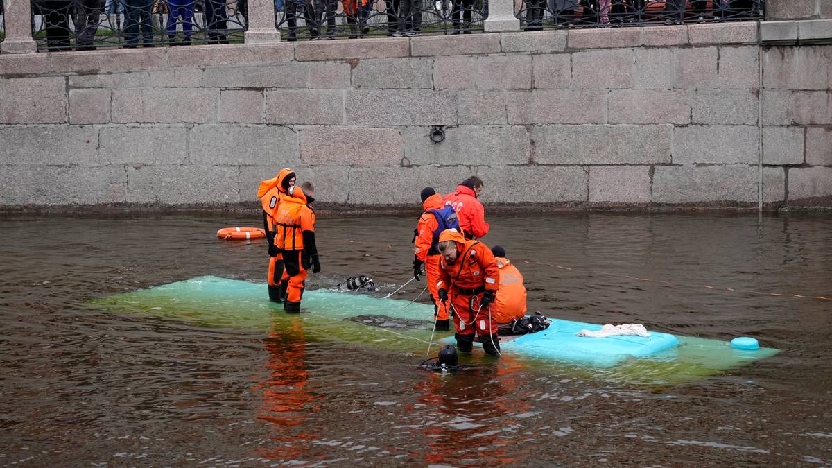 Rosja. Autobus wpadł do rzeki. Są zabici i ranni