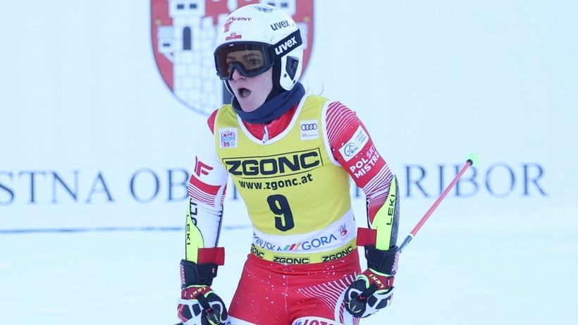 Alpejski PŚ: Maryna Gąsienica-Daniel na piątym miejscu po 1. przejeździe giganta
