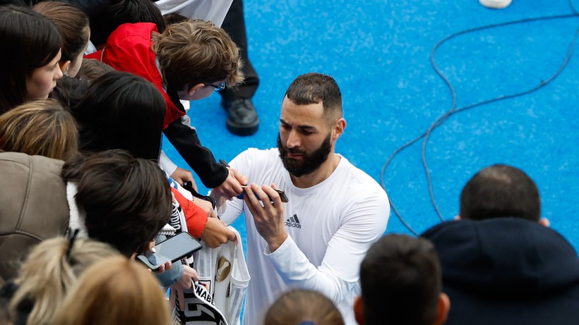 Karim Benzema i Caroline Garcia sportowcami roku we Francji