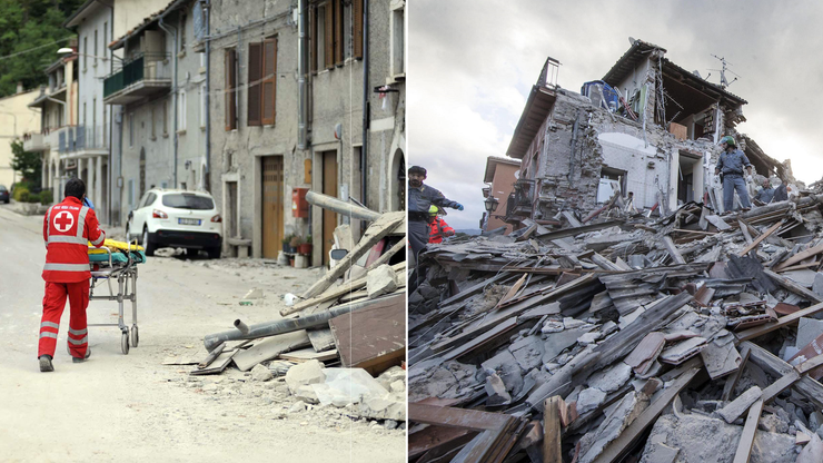 Silne trzęsienie ziemi we Włoszech. Rośnie bilans ofiar
