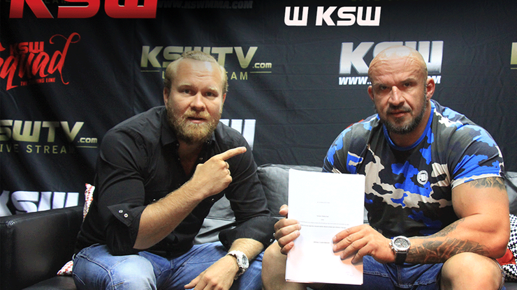 Oświeciński podpisał kontrakt z KSW