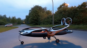 Powstaje pierwszy polski jednoosobowy pojazd latający Hoverbike Raptor