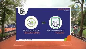 BKT Advantage Bielsko-Biała - WKS Grunwald Poznań. Skrót meczu