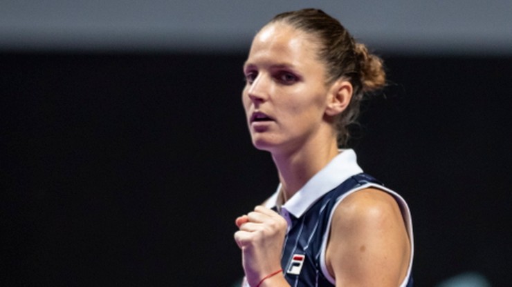 WTA Finals: Pliskova uzupełniła grono półfinalistek