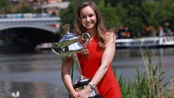 Lady in red! Niezwykła sesja Jeleny Rybakiny po triumfie w Australian Open
